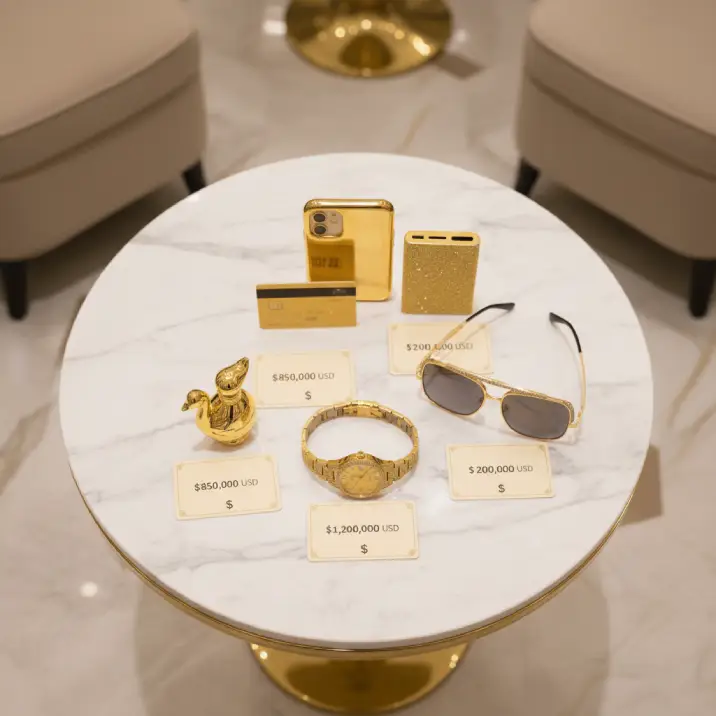 Market scene showing various shopping scenarios